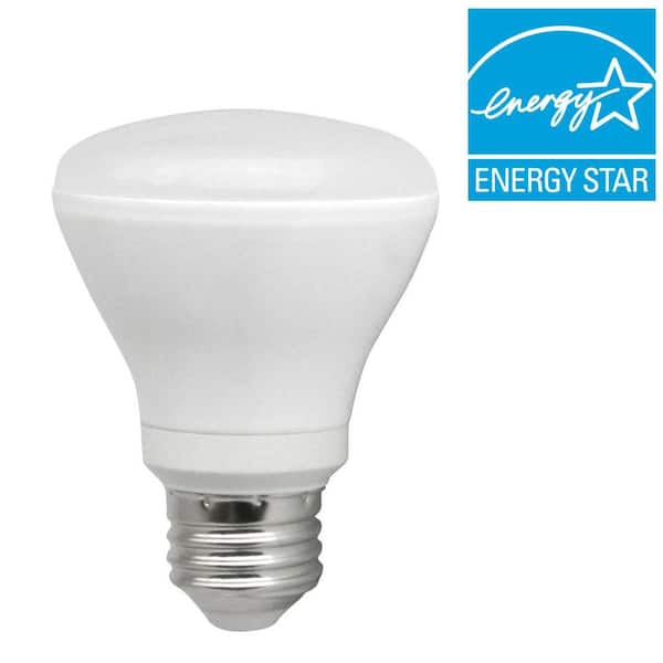 TCP 50W Equivalent Soft White (2700K) R20 Dimmable LED Flood Light Bulb