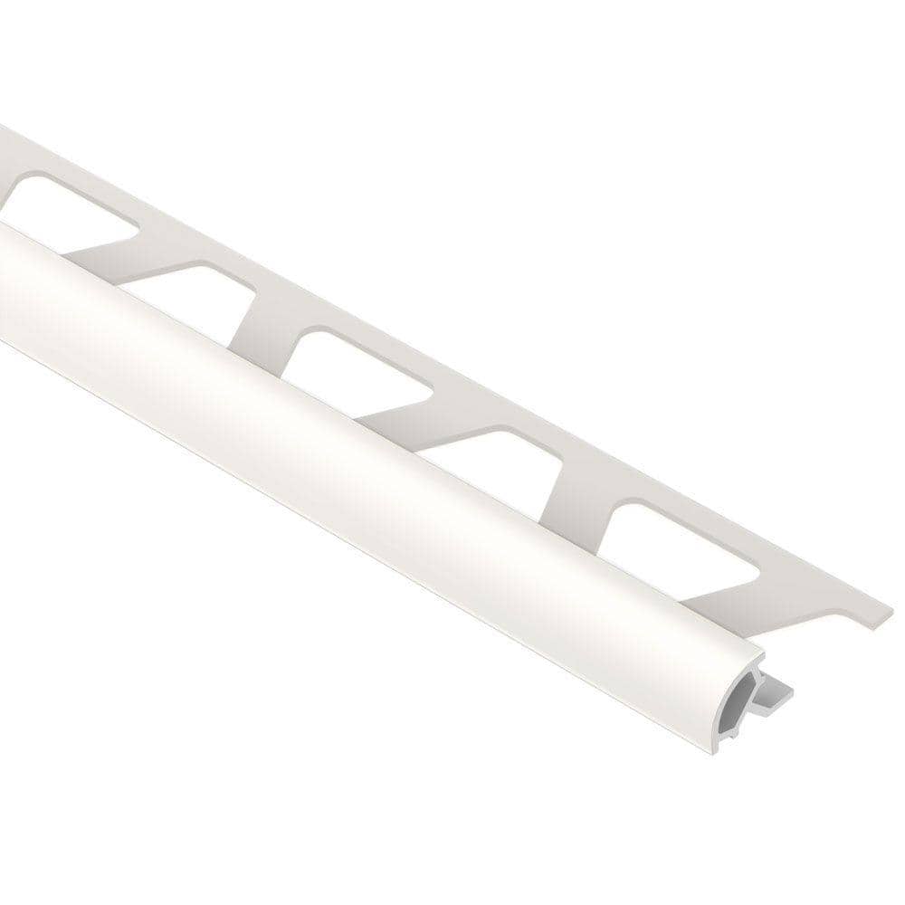 Rondec White 5/16 in. x 8 ft. 2-1/2 in. PVC Bullnose Tile Edging Trim price history on PriceWatchPro