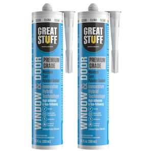 Great Stuff 99BATH3004 Kitchen and Bath Caulk, Clear, 10.1 fl-oz