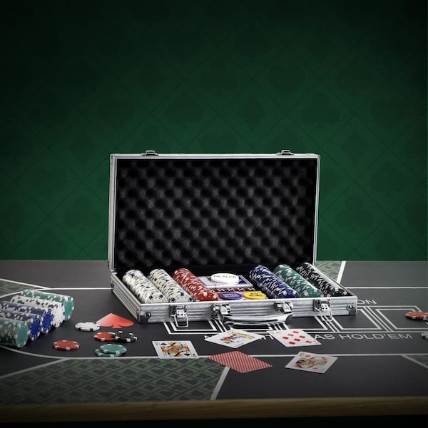 VEVOR Poker Chip Set 500-Piece Poker Set Complete Poker