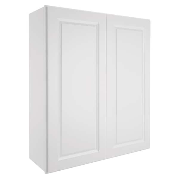 36-in W X 12-in D X 42-in H in Traditional Dove Plywood Ready to Assemble Wall Kitchen Cabinet