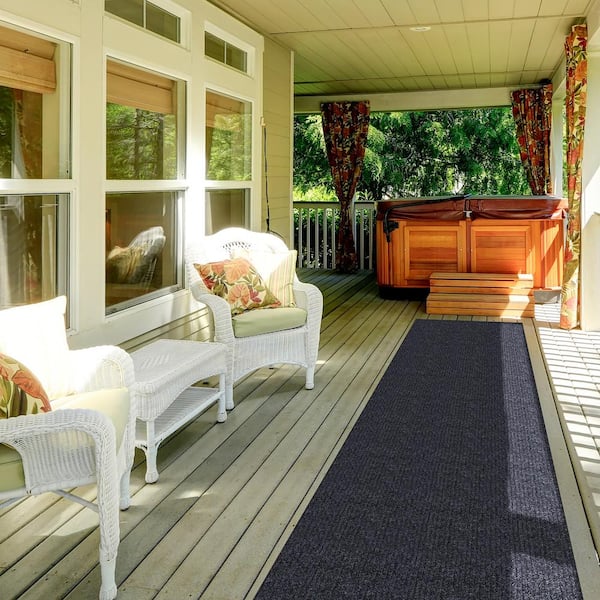 Indoor Outdoor Washable Rug Non Slip Area Floor Mat Carpet Waterproof Rugs
