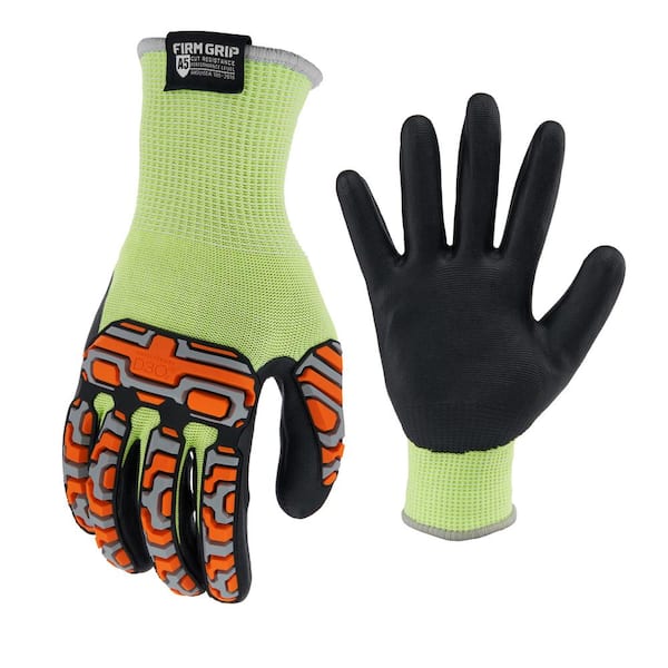 FIRM GRIP A5 Impact Cut Large Glove with Touchscreen