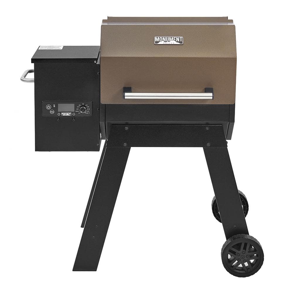 Monument Grills Pellet Grill With Mechanical Control 85001 The Home Depot