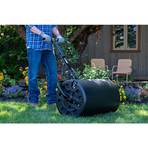 Agri Fab 18 in. x 24 in. Poly Push Tow Behind Lawn Roller 45 0610 The Home Depot