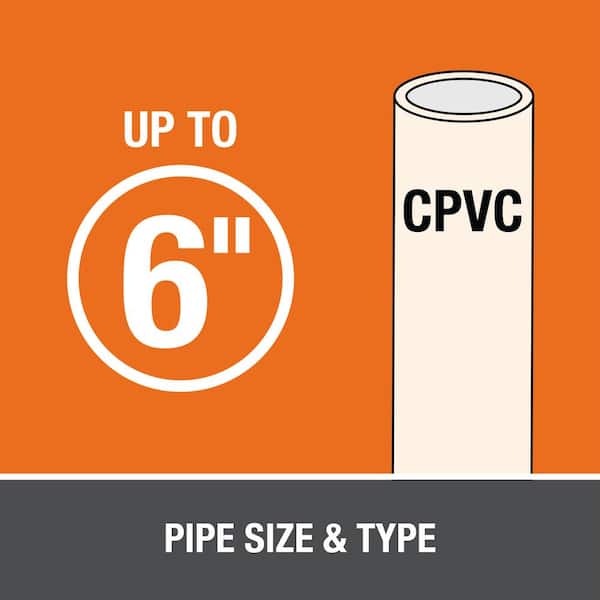 Orange Lava 16 oz. Heavy-Duty Orange CPVC Cement