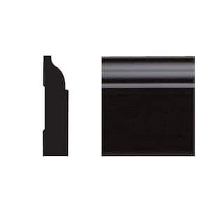 5947 3/8 in. x 1-1/4 in. x 7 ft. PVC Composite Colonial Stop Espresso Moudling