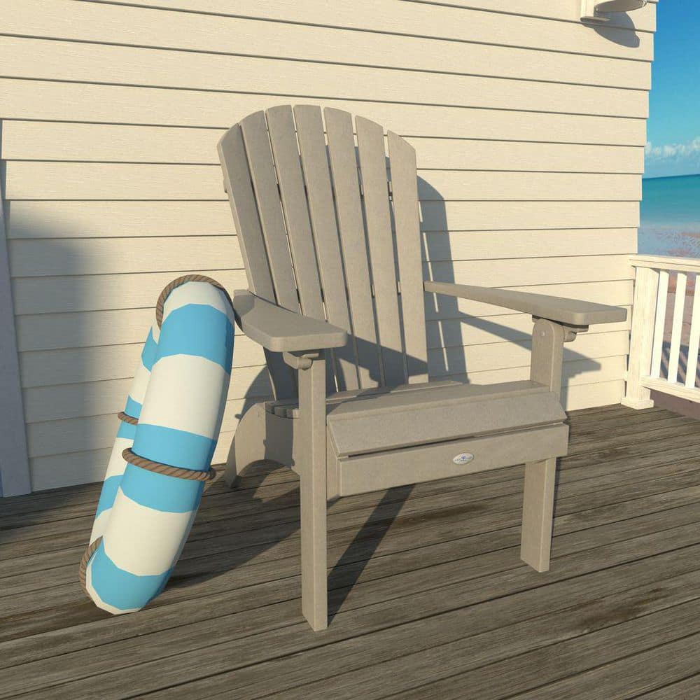 Highwood Waterfall Comfort Height Adirondack Chair BV-CHRADW2-CGR