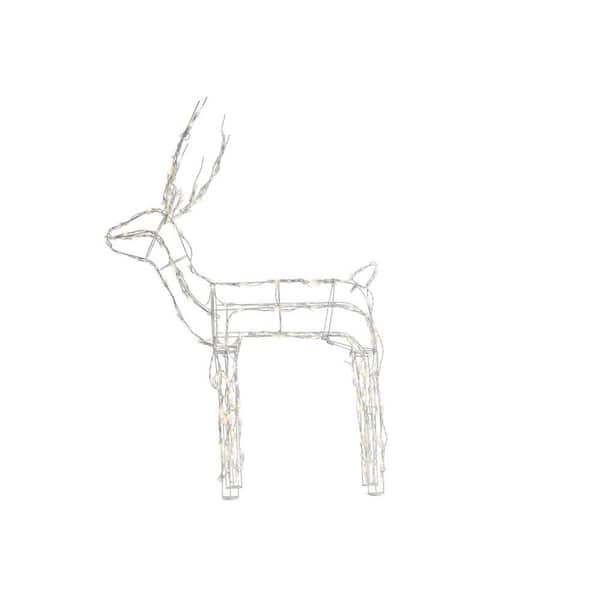 Home Accents Holiday 48 in. LED Lighted Wire Reindeer