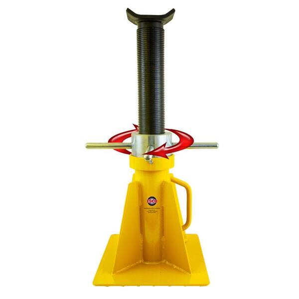 ESCO 10803 20-Ton Heavy-Duty Screw Style Jack Stand (Tall) - 1