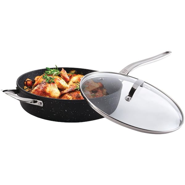 Starfrit The Rock Fry Pan with Stainless Steel Handle 8 Cooking