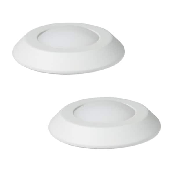HALO 4 in. 2700K-5000K Tunable Smart Integrated LED Recessed Ceiling Mount Light Trim (2-Pack)