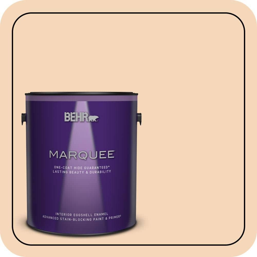 1 gal. #PPU4-11 Porcelain Peach Eggshell Enamel Interior Paint & Primer product image for price tracking