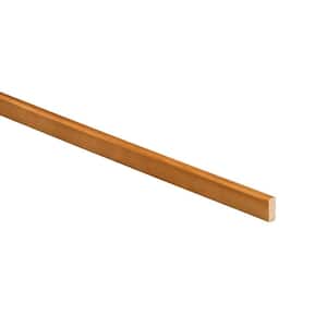 Hargrove Cinnamon Stain Plywood Shaker Stock Assembled Kitchen Cabinet Batten Molding 96 in W x 0.25 in D x 0.75 in H