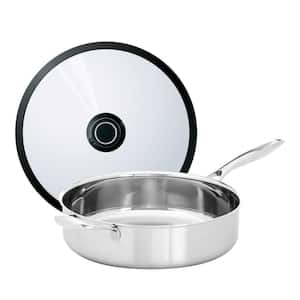 Black Cube Stainless, Saute Pan with Lid, 11 in. Dia., 4.5 qt.