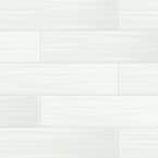 Sapheda Riptide Satin 4 in. x 16 in. Matte Ceramic Stone Look Wall Tile (17.76 sq. ft./Case)