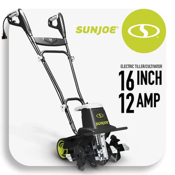 Sun Joe 16 in. 12 Amp Electric Garden Tiller/Cultivator