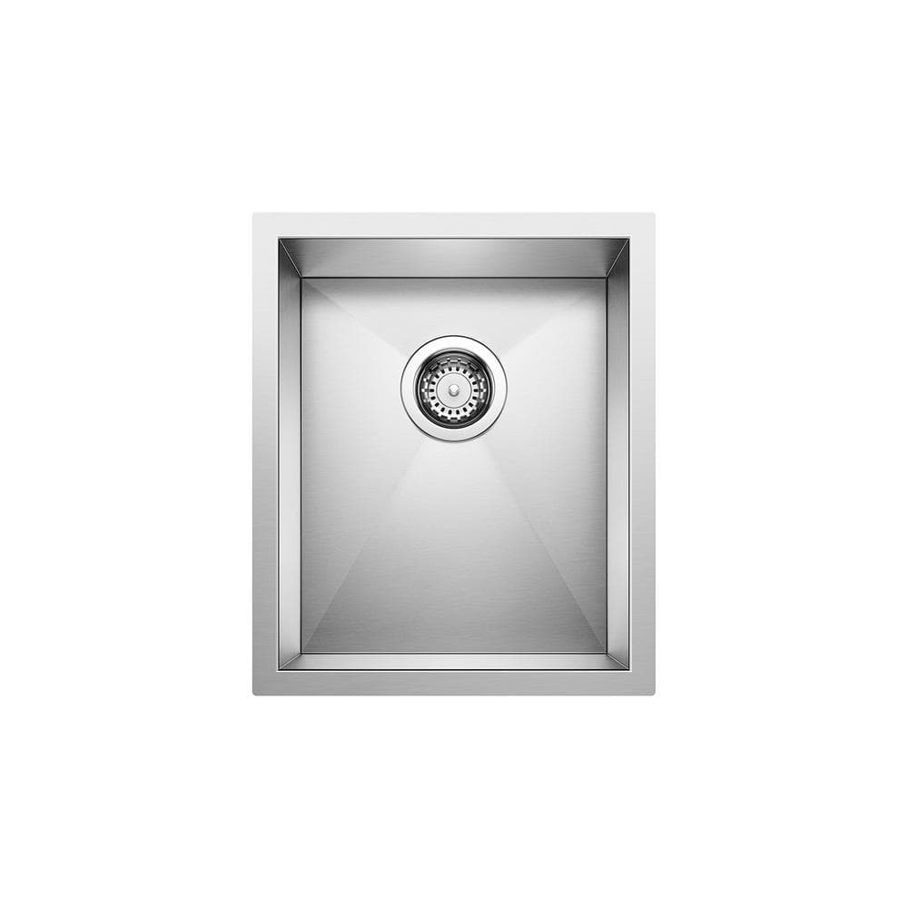 PRECISION R0 18-Gauge Stainless Steel 15 in. Undermount Bar Sink