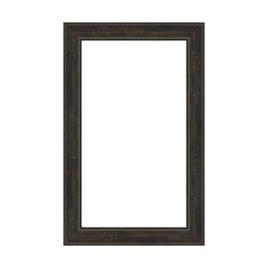 Mirror Makeover Shipwreck Greywash Narrow 17.25 in. W x 27.25 in. H Bathroom Mirror Frame Border Kit-Fits 16 x 26 Mirror