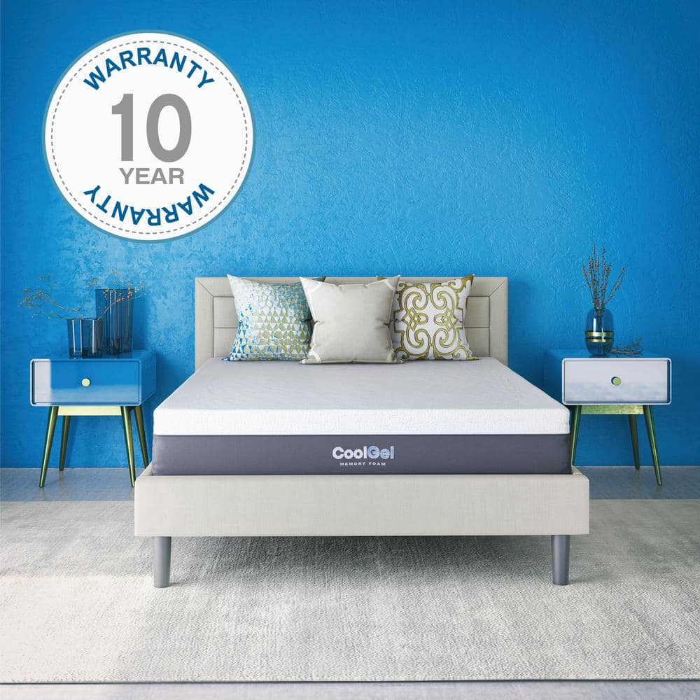 Full-Size 12 in. Gel Memory Foam Mattress - thumbnail 4