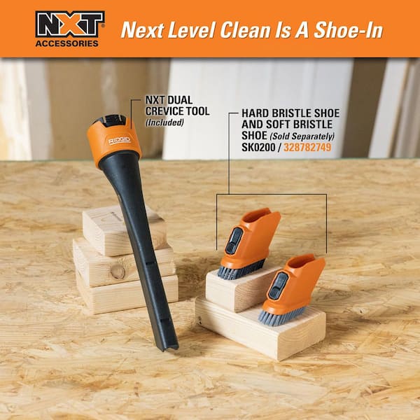 RIDGID 1-7/8 in. to 2-1/2 in. DA1702 NXT Dual Locking Crevice Tool
