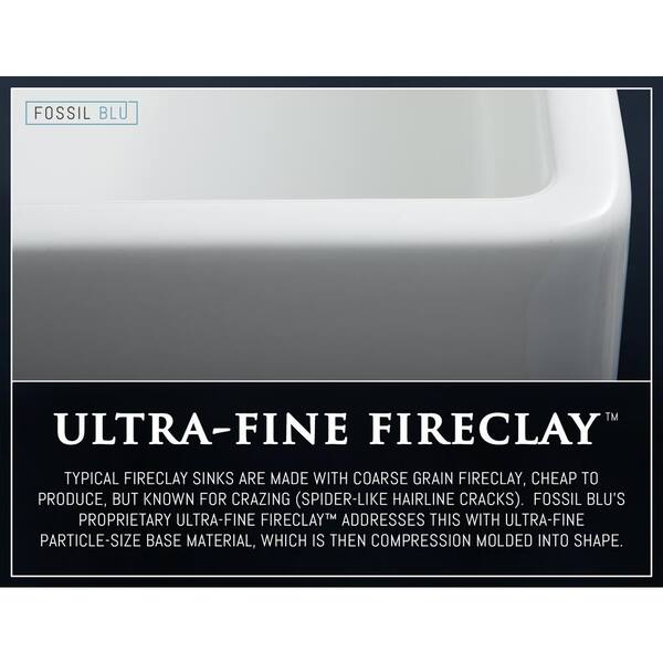 Fireclay Modern Farmhouse Kitchen Sink 