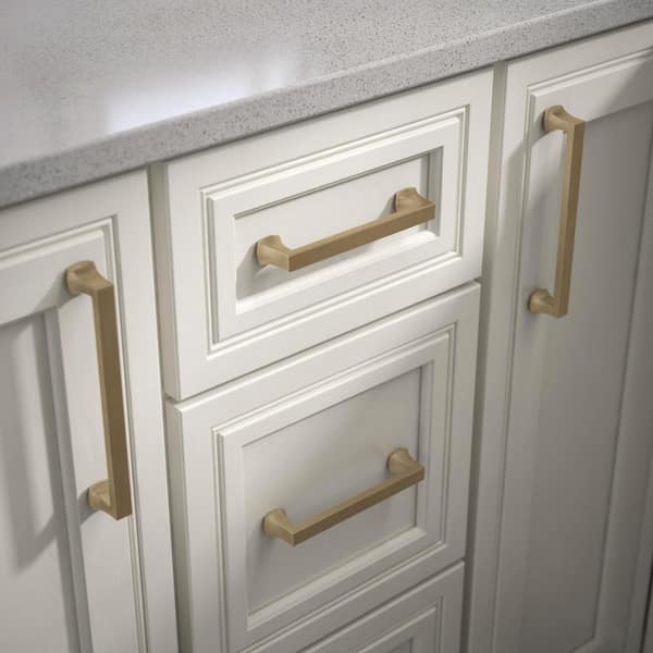 25-Pack Mandara 5-1/16 in. (128 mm) Classic Champagne Bronze Drawer Pulls