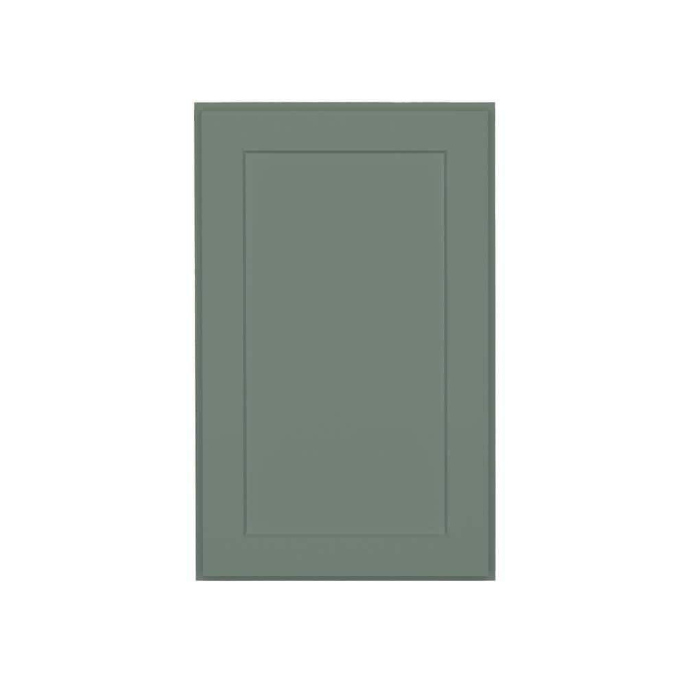 Easy-DIY 18 in. W x 12 in. D x 30 in. H Ready to Assemble Wall Kitchen Cabinet in Shaker Basil 1-Door-2 Shelves price history on PriceWatchPro