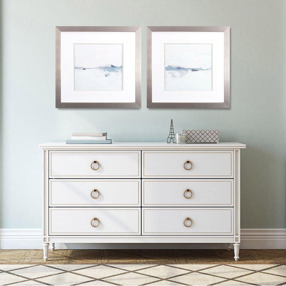 Vess 2 Piece Framed Giclee Coastal Art Print 24 in. x 24 in. price history on PriceWatchPro