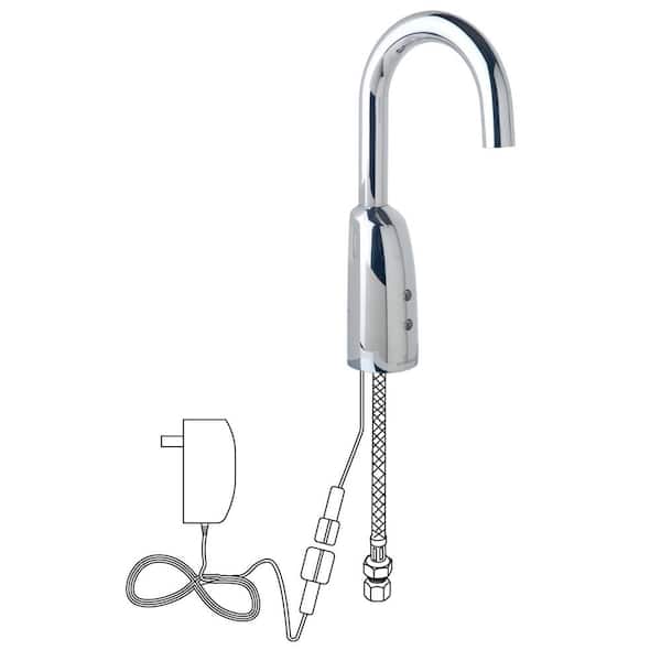 Symmons Ultra-Sense Single Hole Touchless Bathroom Faucet with 12V Power Supply in Polished Chrome