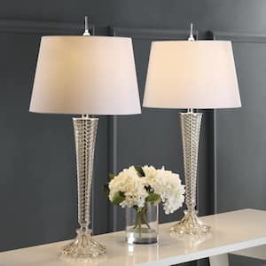 Caterina 32 in. Champagne Glass LED Table Lamp (Set of 2)