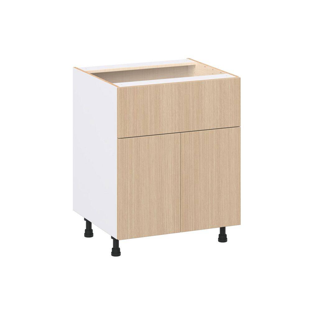 Timberline 27 in. W x 24.5 in. D x 34.5 in. H Assembled Shaker Base Kitchen Cabinet in Mojavi Oak with 10 in. Drawer price history on PriceWatchPro