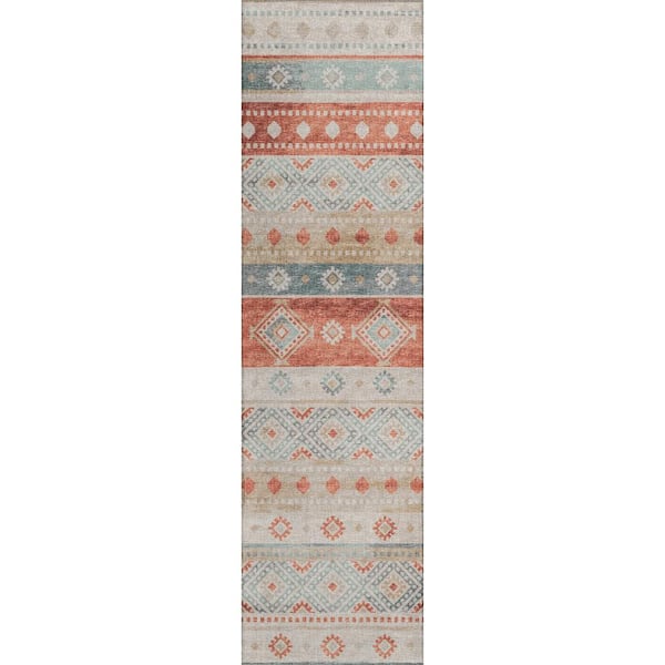 Addison Rugs Modena Canyon 2 ft. 3 in. x 7 ft. 6 in. Southwest Runner Rug