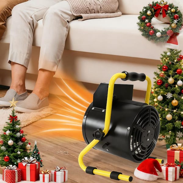 COOS BAY 1500W Electric Portable Greenhouse Heater 10.4''x11''x19