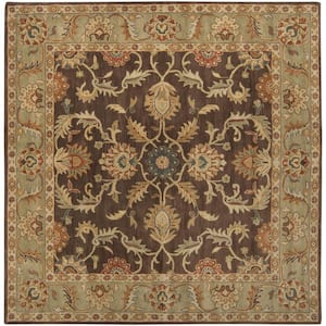 Chenni Chocolate 10 ft. x 10 ft. Square Indoor Area Rug
