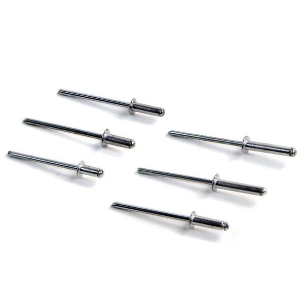 1//8 Diameter x 1//4 Grip 1000 Qty Aluminum Blind Rivets Bulk #4-4 BCP461