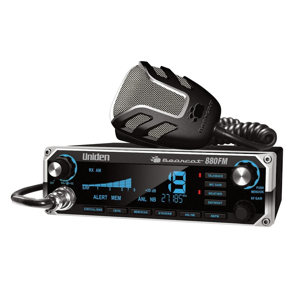 Bearcat 880FM 40-Channel CB Radio, AM/FM Transmit and Receive with 7-Color LCD Display in Black price history on PriceWatchPro