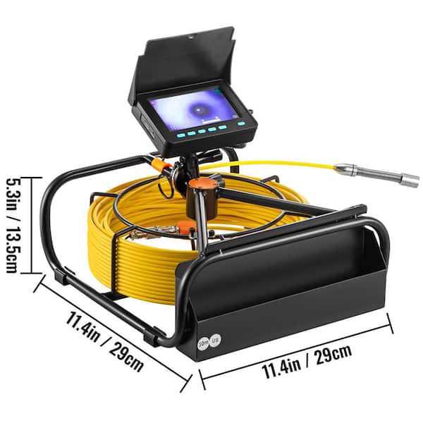 1080P Storm Sewer Inspection Camera 7inch Sewer Drain Inspection Camera  System 20m Cable