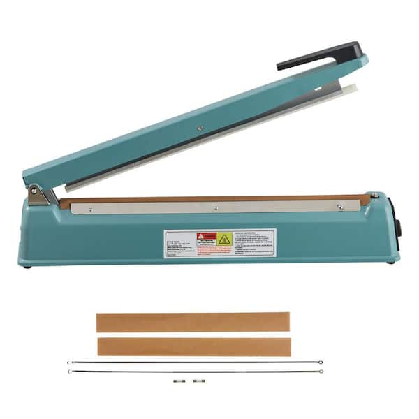 SKYSHALO Impulse Sealer 16 in., Manual Heat Seal Machine with Adjustable Heating Mode, Iron Shrink Wrap Bag Sealers for Plastic