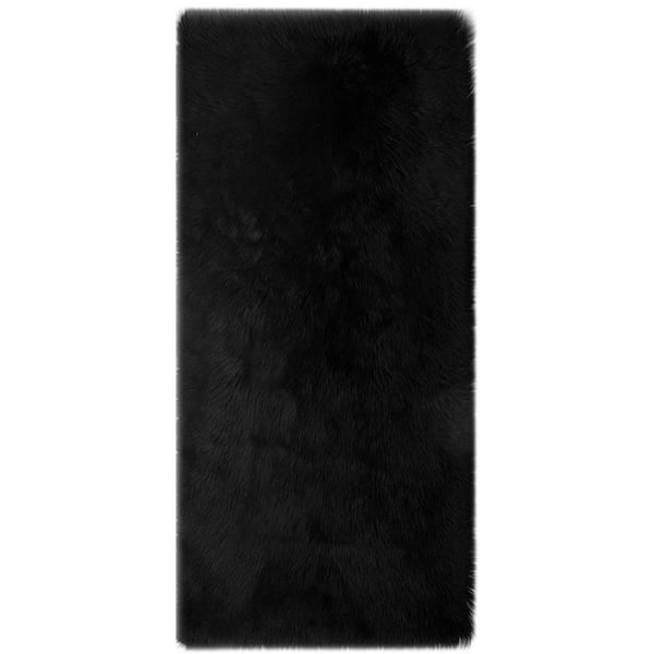 nuLOOM Gabdnade Luxe Sheepskin Shag Natural 2 ft. x 5 ft. Shaped Rug  NSD01-206 - The Home Depot