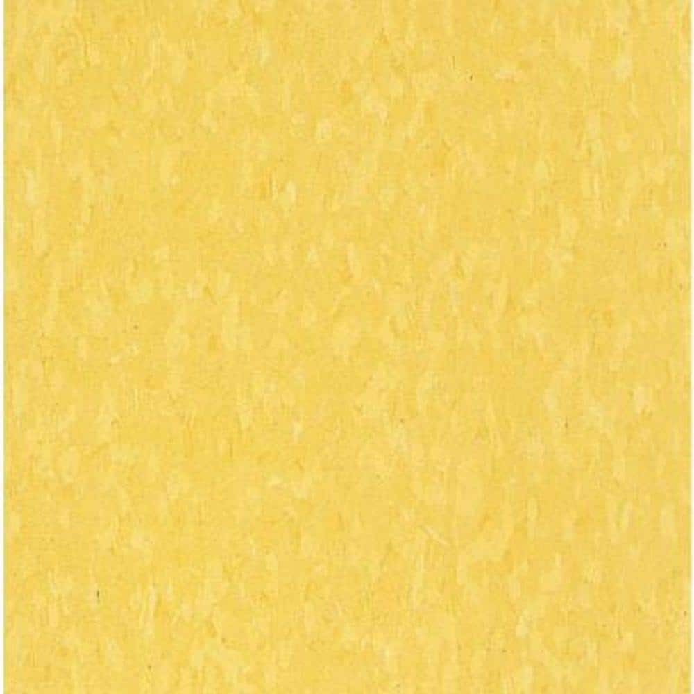 Take Home Sample - Imperial Texture VCT 12 in. x 12 in. Lemon Yellow Standa