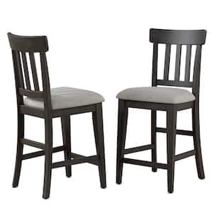 Napa 24 in. Beige Counter Chair (Set of 2)