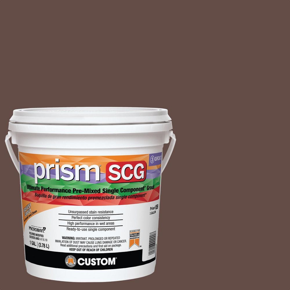 Prism SCG #95 Sable Brown 1 Gal. Ultimate Performance Pre-Mixed Single Component Grout price history on PriceWatchPro