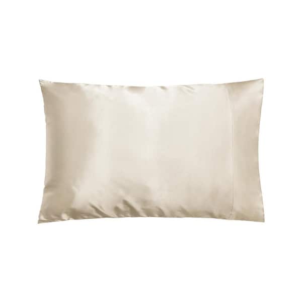 Unbranded Champagne Satin King Pillowcase
