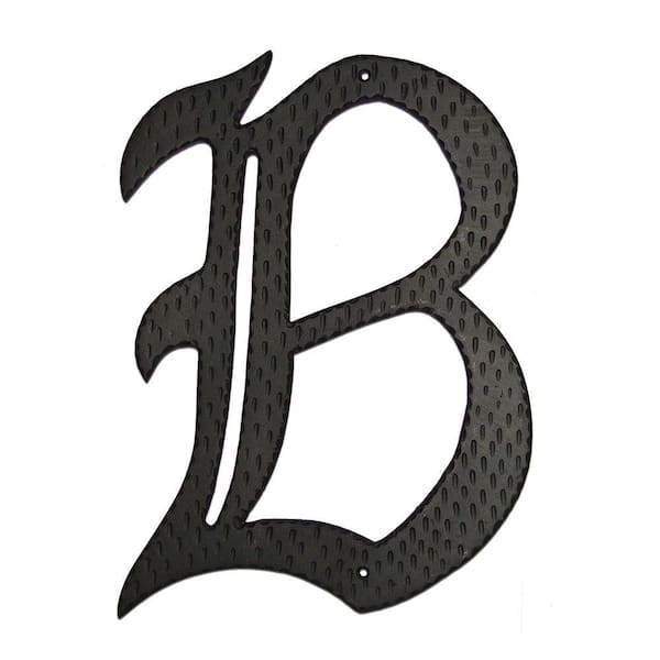 Montague Metal Products 16 in. Home Accent Monogram B