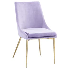 Taylor Pink Side Chairs with Gold Legs (Set of 2)