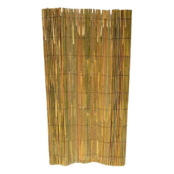 71.5 in. H x 168 in. W x 1/2 in. D Bamboo Slat Garden Fence