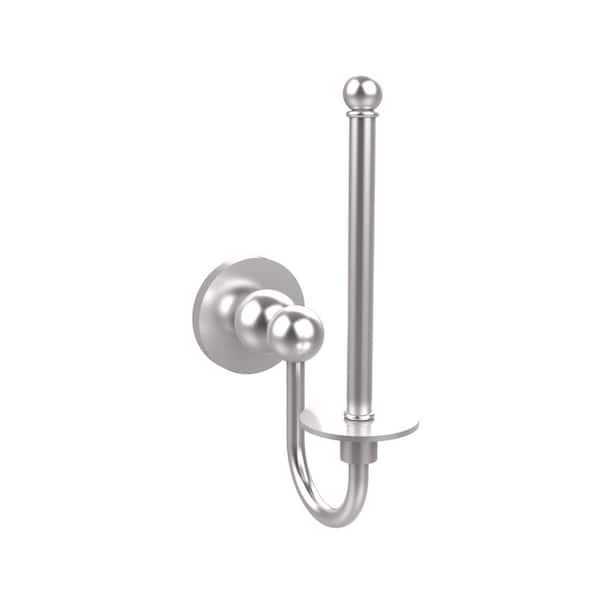 Unbranded Bolero Collection Upright Single Post Toilet Paper Holder in Satin Chrome