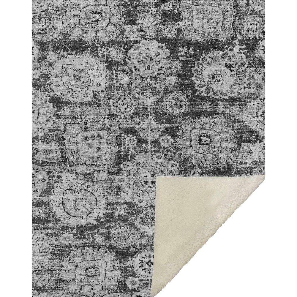 Addison Rugs Premium Machine Washable ASB634 Gray 50 in. x 70 in ...