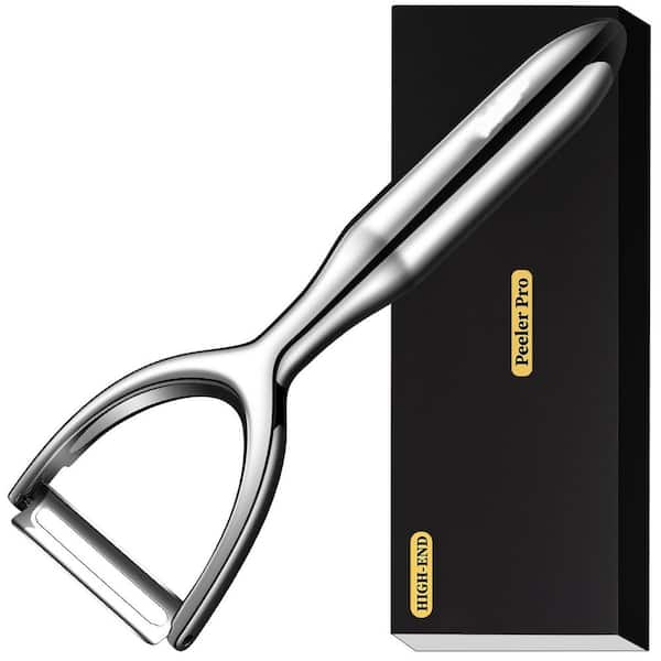 Vegetable Peeler Stainless Steel, Premium Potato Peelers for Kitchen, Ultra Sharp Fruit Veggie Peeler Rotary Blade